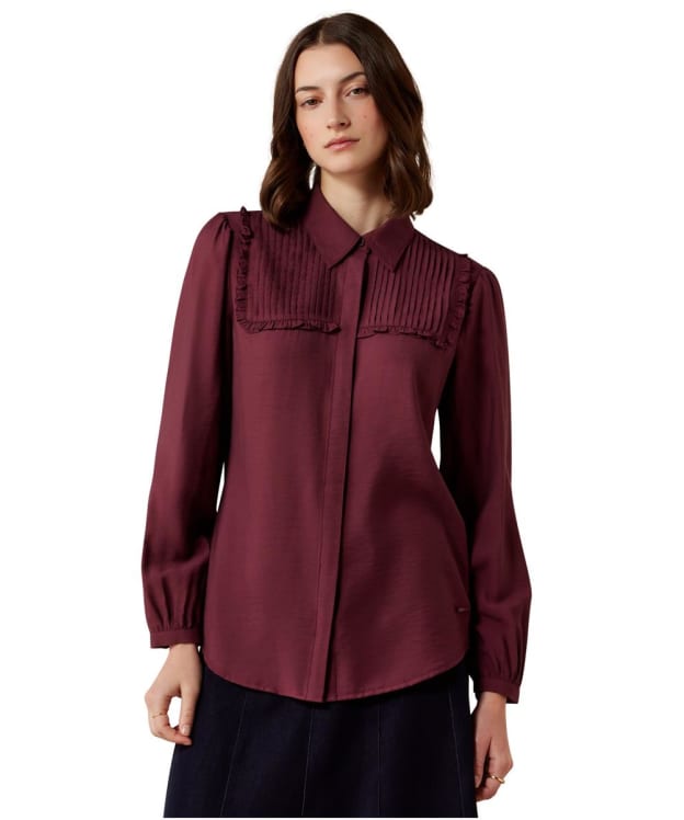 Women's Ariat Hannington Blouse - Windsor Wine