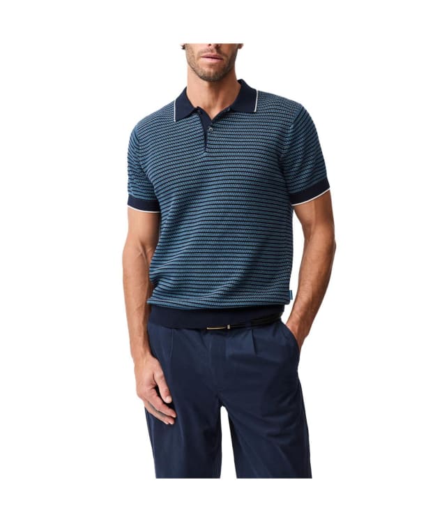 Men's Rodd & Gunn Oyster Island Knit Polo - Teal
