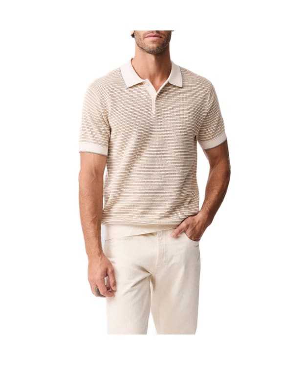 Men's Rodd & Gunn Oyster Island Knit Polo - Acorn