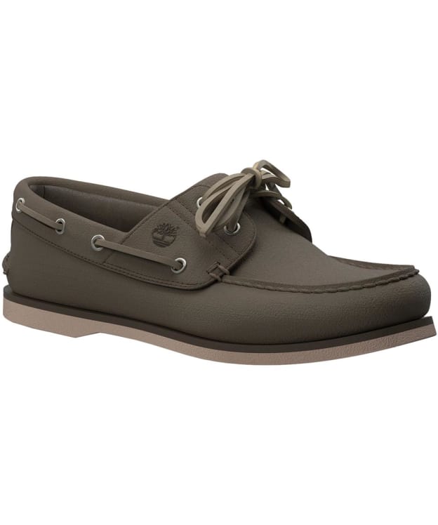 Men's Timberland Classic Nubuck Boat Shoe - Olive Nubuck