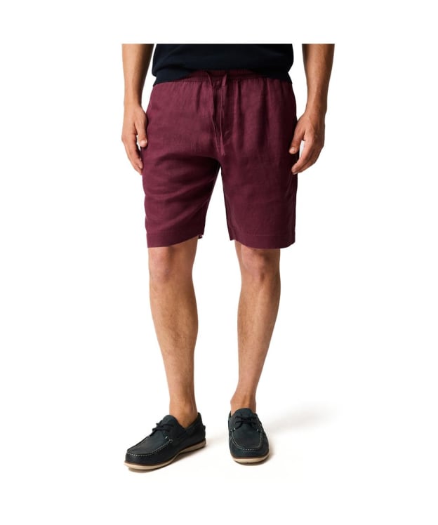 Men's Rodd & Gunn Linen 9" Resort Shorts - Oxblood
