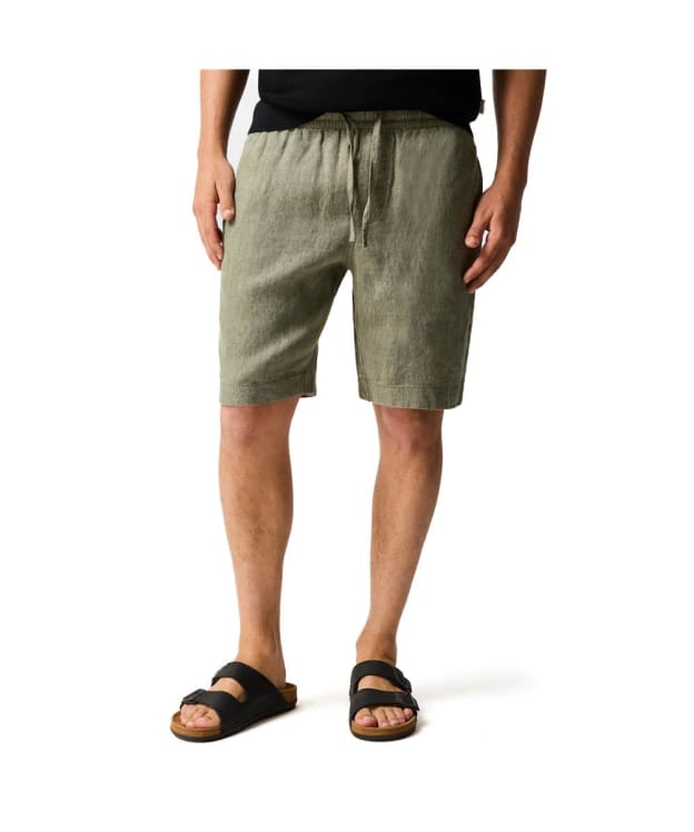 Men's Rodd & Gunn Linen 9" Resort Shorts - Kelp