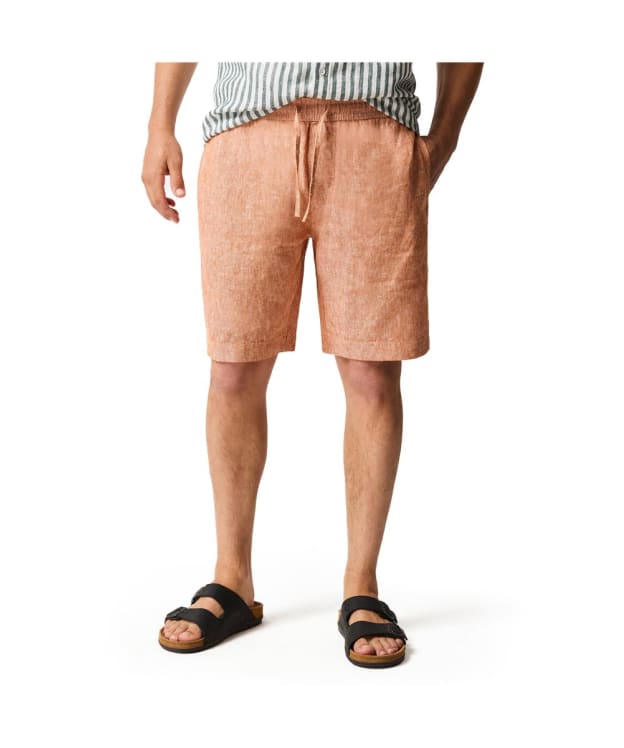 Men's Rodd & Gunn Linen 9" Resort Shorts - Yam