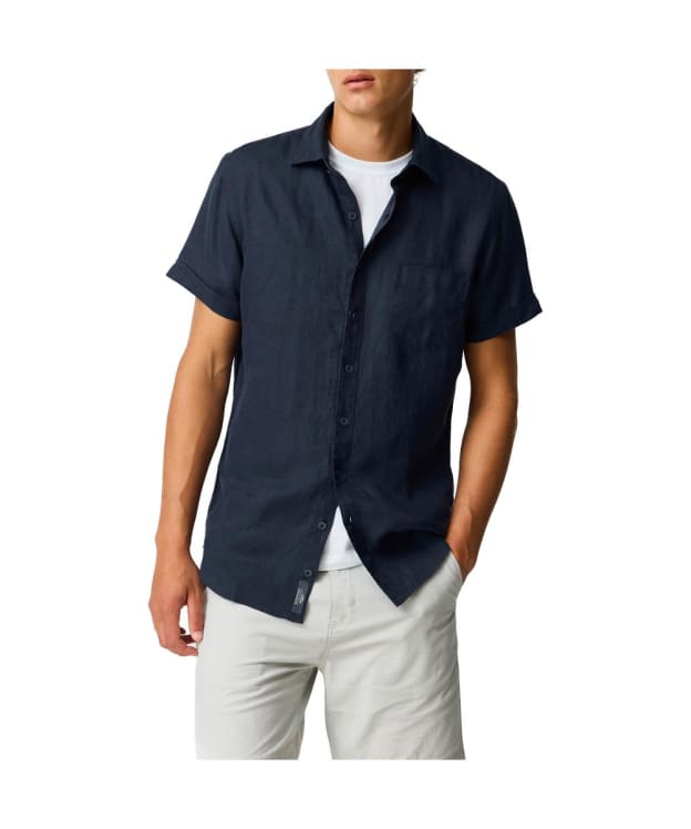 Men's Rodd & Gunn Palm Beach Sports Fit Linen Shirt - Eclipse