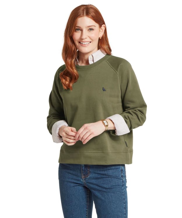 Women's Schöffel Newberry Sweatshirt - Dark Khaki Green