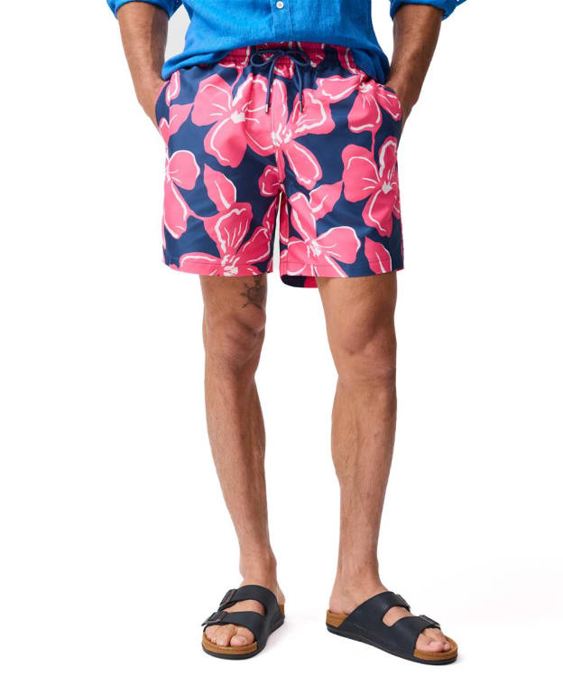 Men's Rodd & Gunn Broadford Swim Shorts - Fuchsia