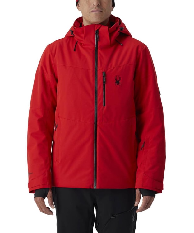 Men's Spyder Copper Ski Jacket - Spyder Red