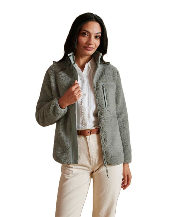 Women's Fairfax & Favor Agnes Fleece Jacket - Pistachio