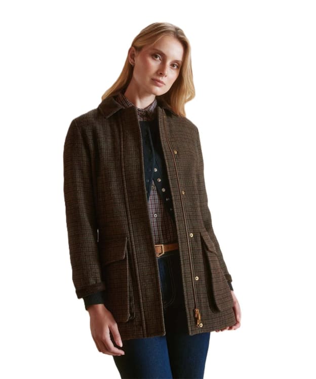 Women's Fairfax & Favor Willow Country Coat - Bark