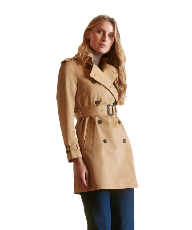 Women's Fairfax & Favor Bailey Trench Coat - Sand