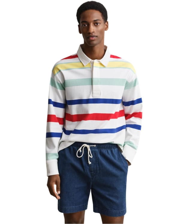 Men's GANT Multi Colour Rugger - Eggshell