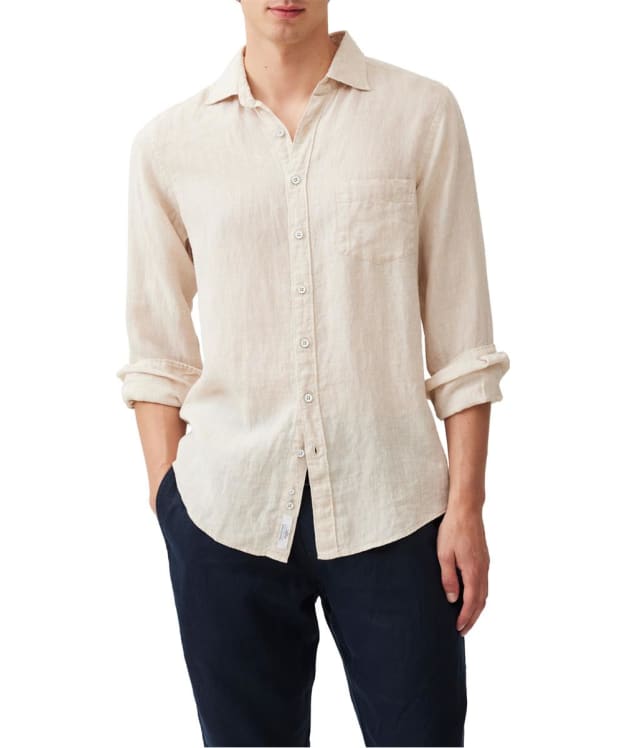 Men's Rodd & Gunn Coromandel Linen Sports Fit Shirt - Natural