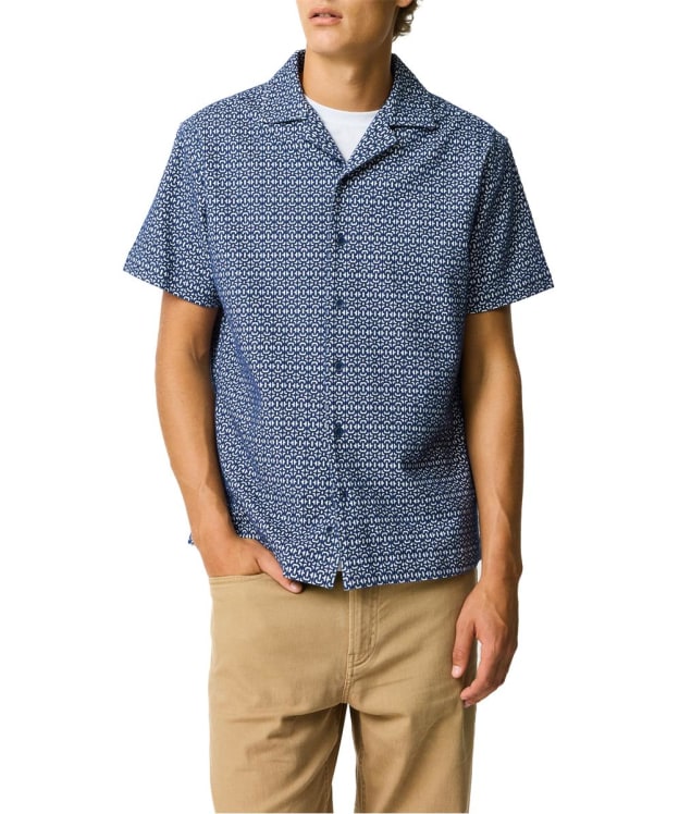 Men's Rodd & Gunn Knightsbridge Short Sleeve Shirt - Indigo