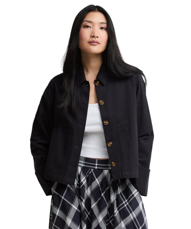 Women's Barbour Aylesby Overshirt - Dark Navy