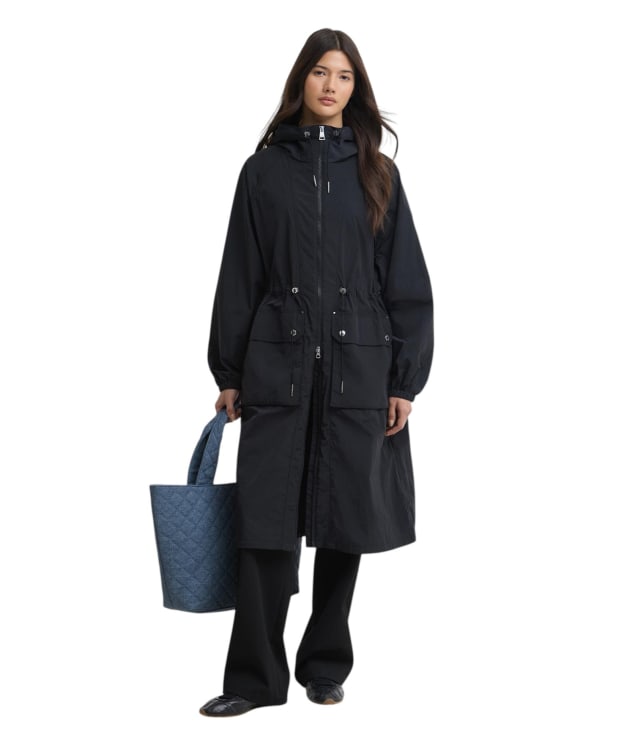 Women's Barbour International Danica Showerproof Jacket - Black