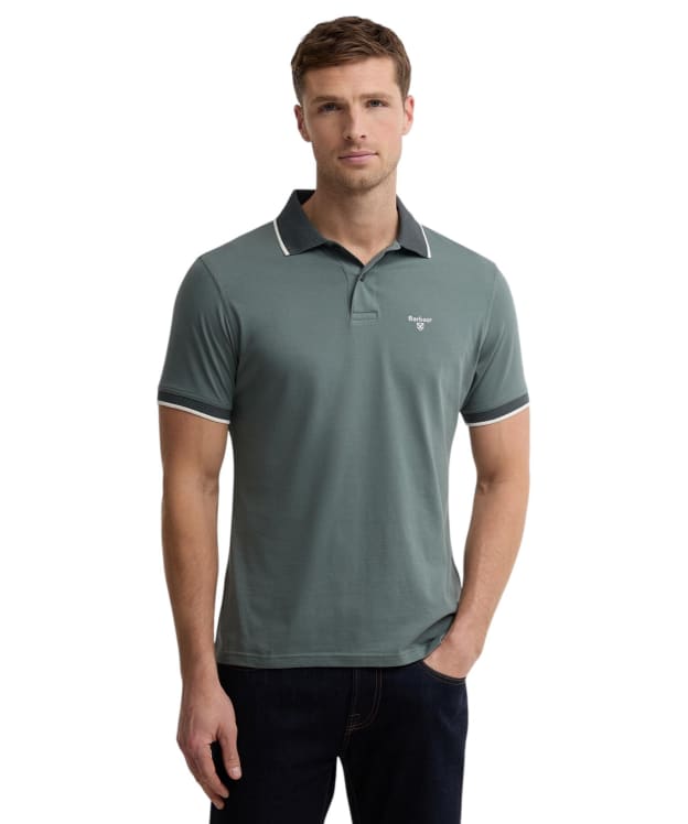 Men's Barbour Cornsay Polo Shirt - Vintage Teal
