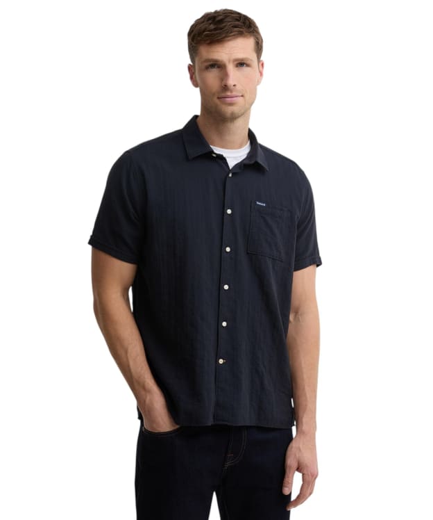 Men's Barbour Kingswood Ripstop Summer Shirt - Dark Navy