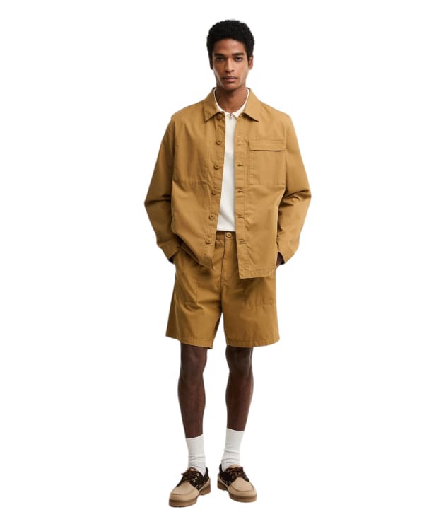 Men's Barbour Sherburn Cotton Short - Camel