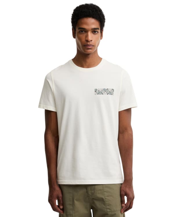 Men's Barbour Birdsall Graphic Tailored T-Shirt - Whisper White