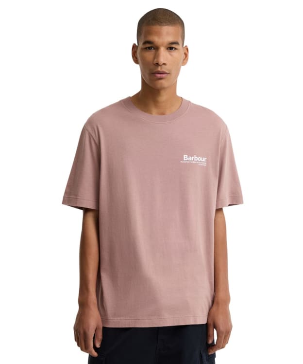 Men's Barbour Kaber Graphic Relaxed T-Shirt - Ironstone