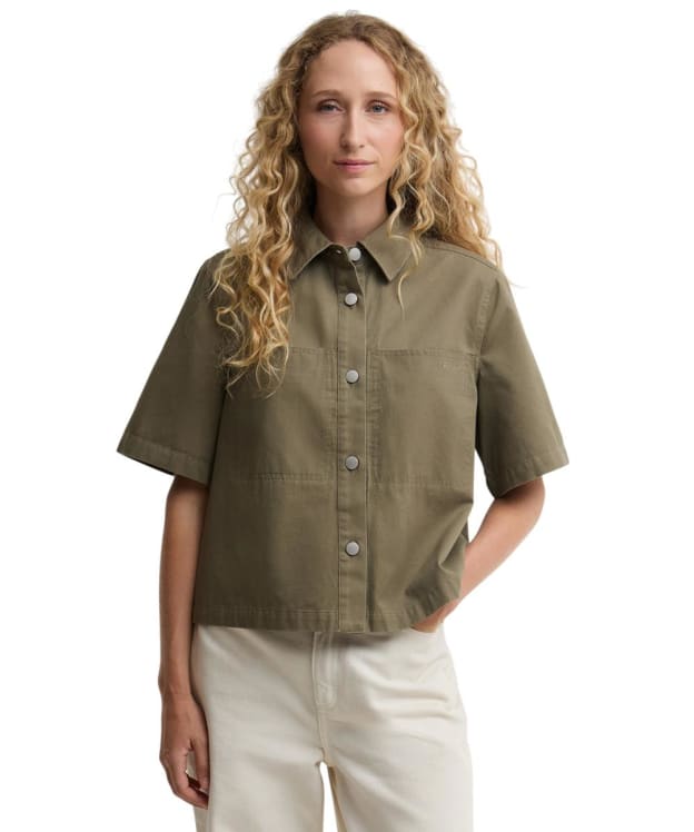 Women's Barbour Aylesby Shirt - Dusky Green