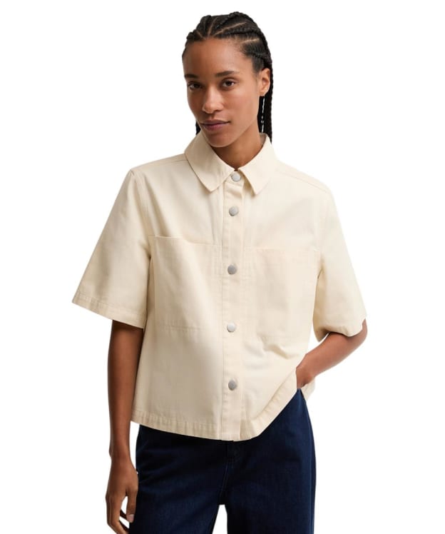 Women's Barbour Aylesby Shirt - Original Ecru