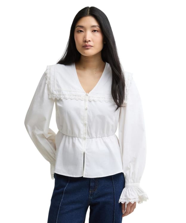 Women's Barbour Tisbury Top - White