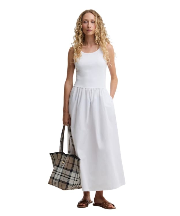 Women's Barbour Rosalie Maxi Dress - White