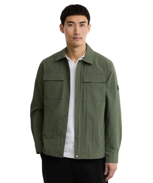 Men's Barbour International Ardie Overshirt - Thyme