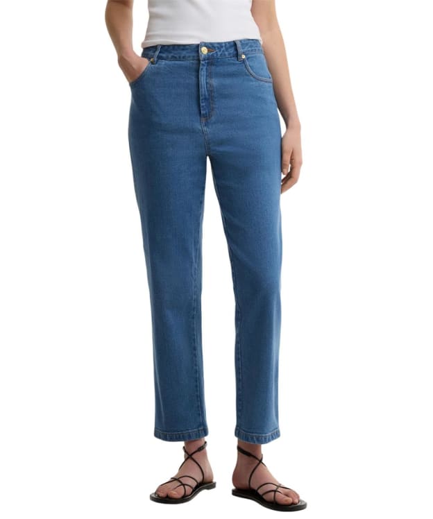 Women's Barbour International Seren Jeans - Denim Blue