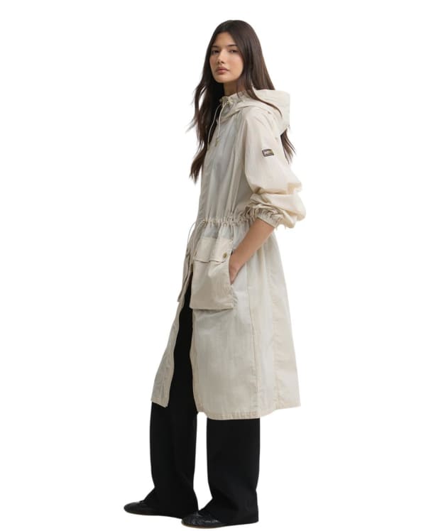 Women's Barbour International Danica Showerproof Jacket - Oyster