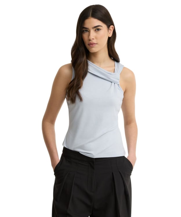 Women's Barbour International Cinzia Top - Pearl Blue