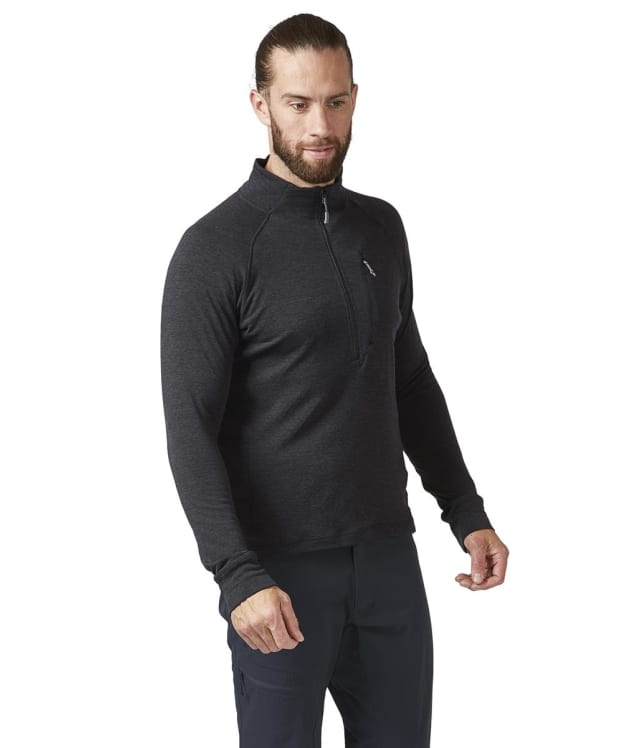 Men's Rab Nexus 1/2 Zip Pull-On - Black