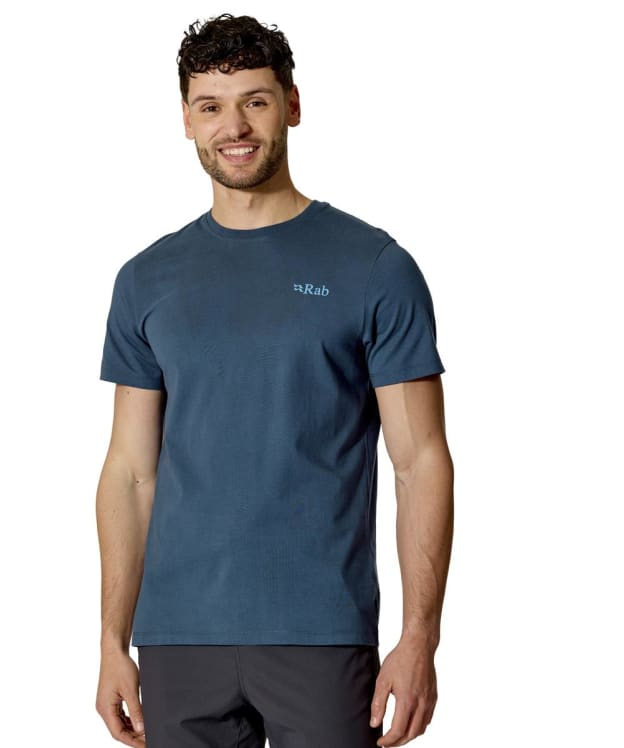 Men's Rab Stance Strata Tee - Tempest Blue