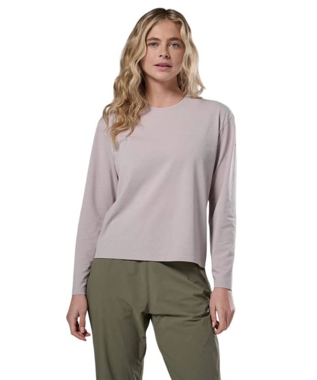 Women's Montane Alhena Long Sleeve Merino T-Shirt - Oyster