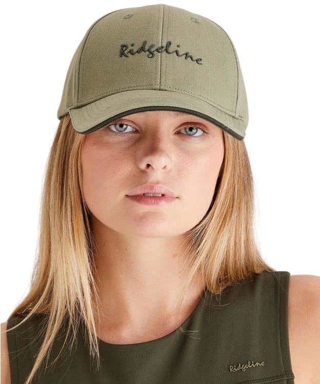 Ridgeline Signature Cap - Khaki Green
