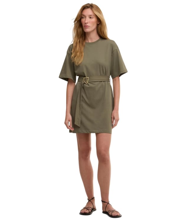 Women's Barbour International Uma Mini Dress - Dusky Khaki