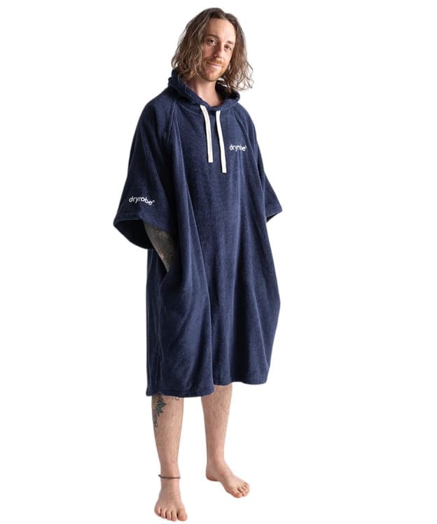 Dryrobe Organic Cotton Towel Robe - Navy