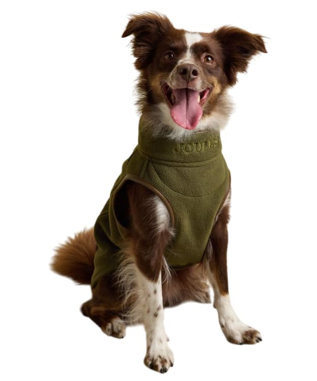 Joules Fairbourne Dog Fleece - Small - Khaki