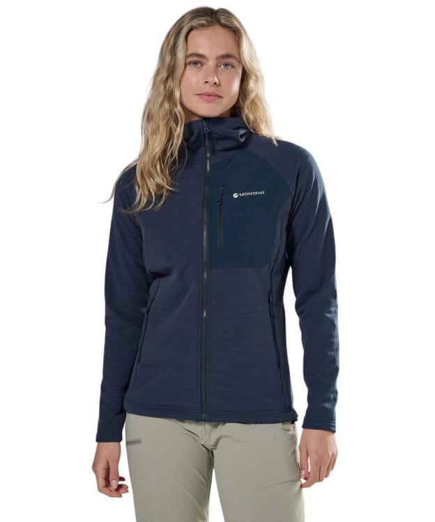 Women's Montane Dura Hoodie - Eclipse Blue