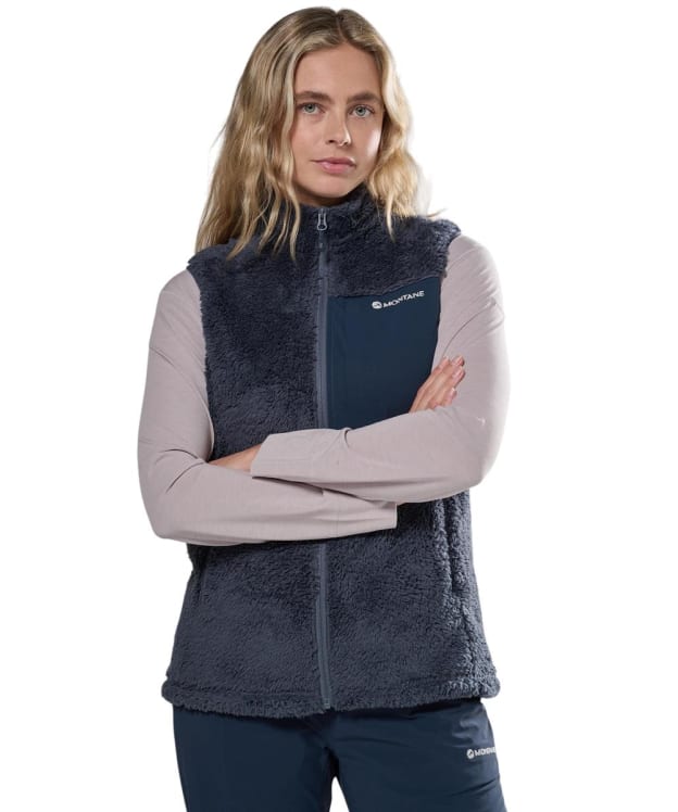 Women's Montane Caldus XT Fleece Vest Gilet 2.0 - Dark Sky