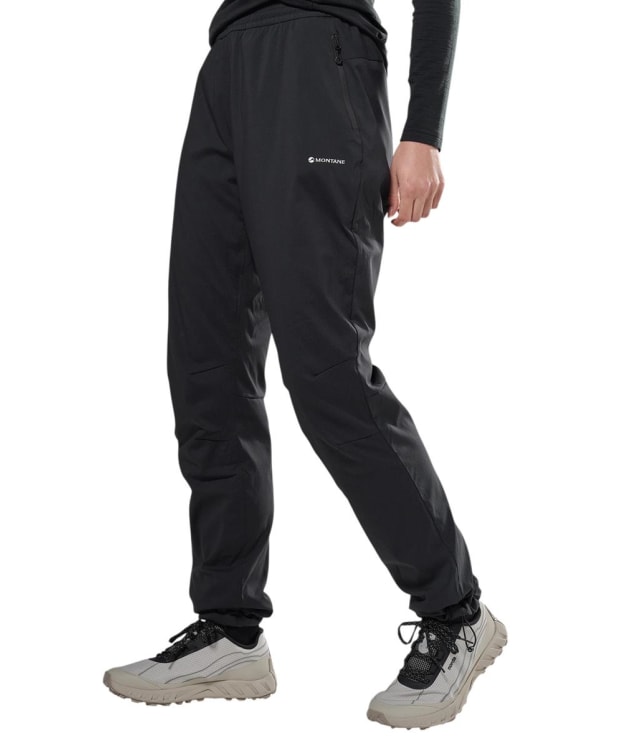Women's Montane Khamsin Lite Softshell Pants - Black