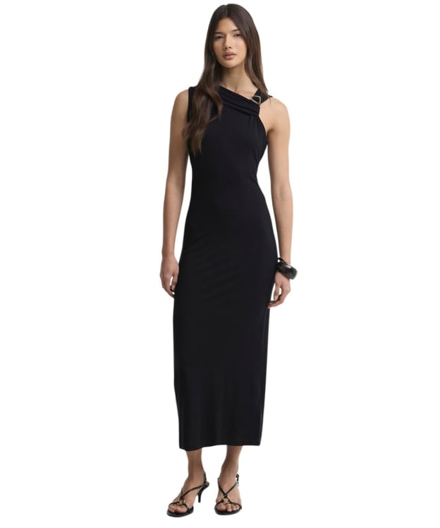 Women's Barbour International Cinzia Midi Dress - Black