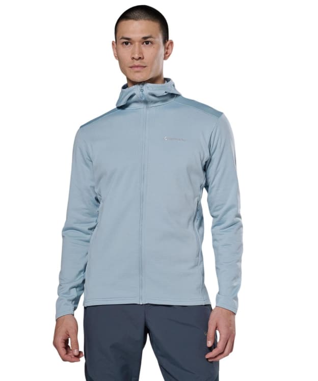Men's Montane Protium Hooded Fleece Jacket - Frost Blue
