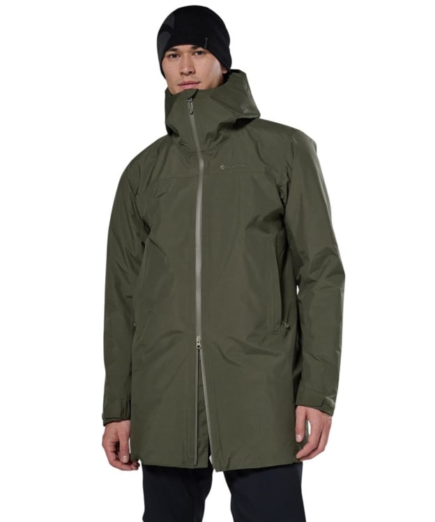 Men's Montane Spirit Insulated Long Jacket - Moss