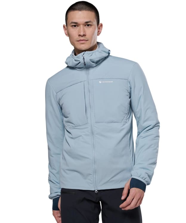 Men's Montane Stratum Hoodie - Frost Blue
