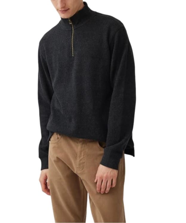 Men's Rodd & Gunn Alton Ave 1/4 Zip Jumper - Asphalt