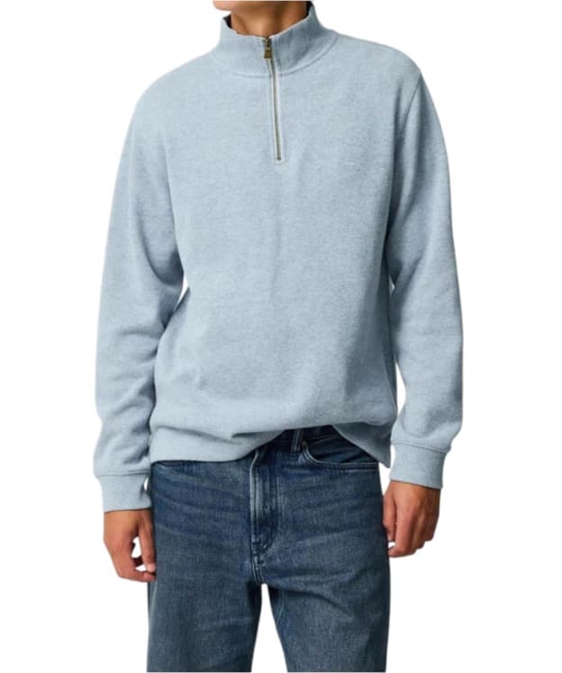 Men's Rodd & Gunn Alton Ave 1/4 Zip Jumper - Sea Breeze