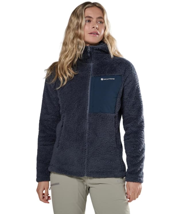 Women's Montane Caldus XT Fleece Hoodie 2.0 - Dark Sky