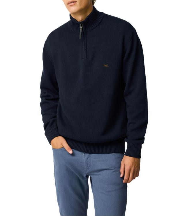 Men’s Rodd & Gunn Merrick Bay 1/4 Zip Knit - Sapphire